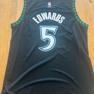Anthony Edwards Minnesota Timberwolves Jersey - Stitched